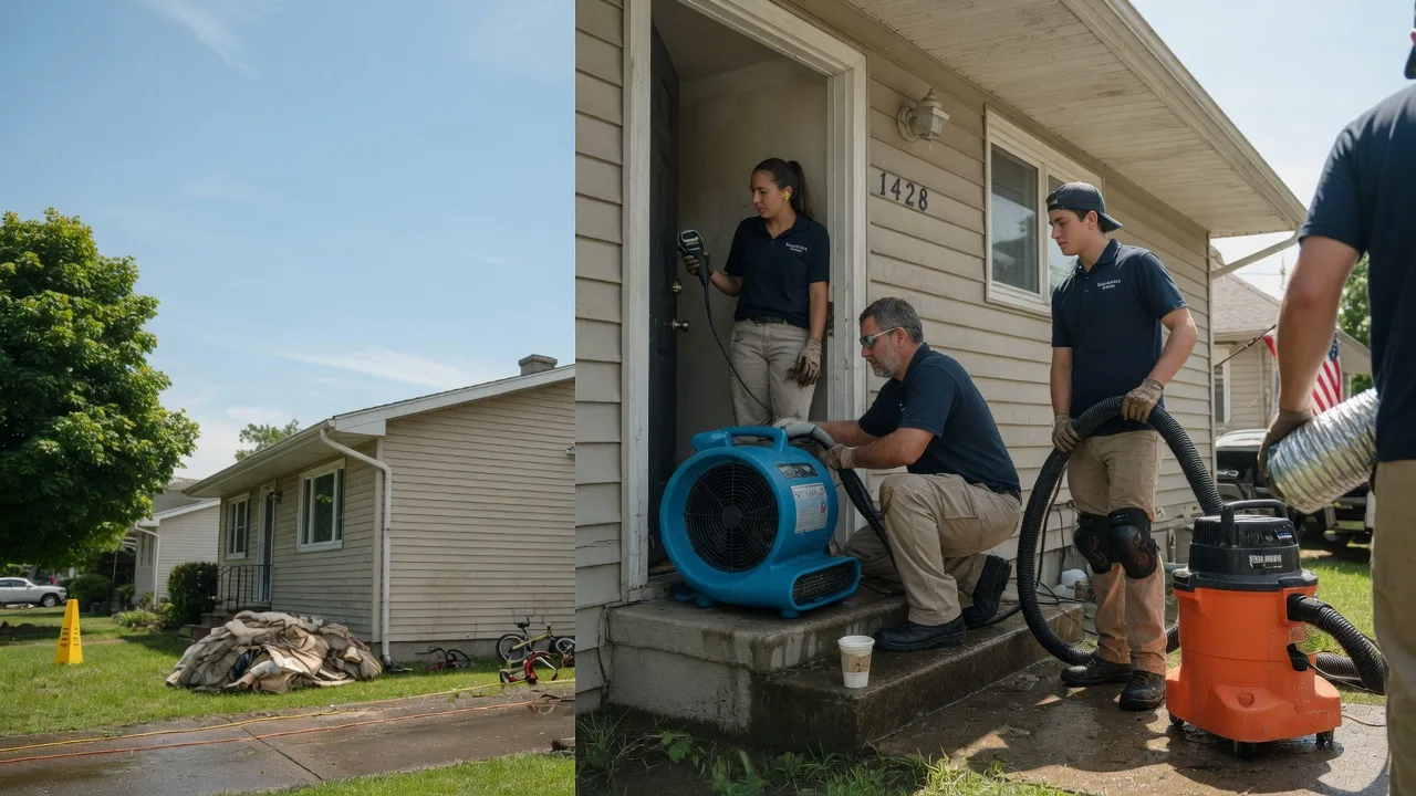 Water Damage Restoration in Exchange, WV near me